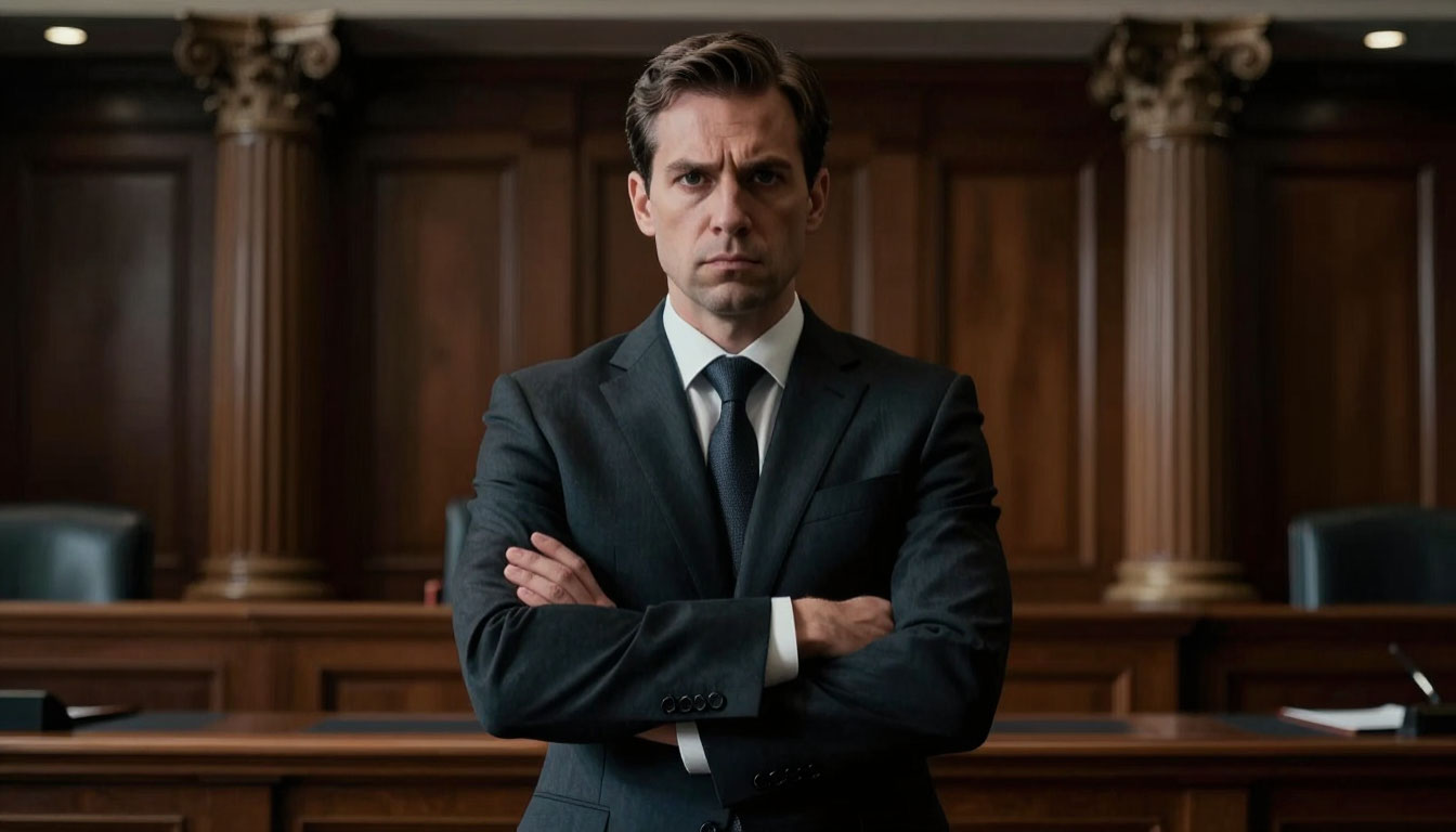 юрист представляет в суде