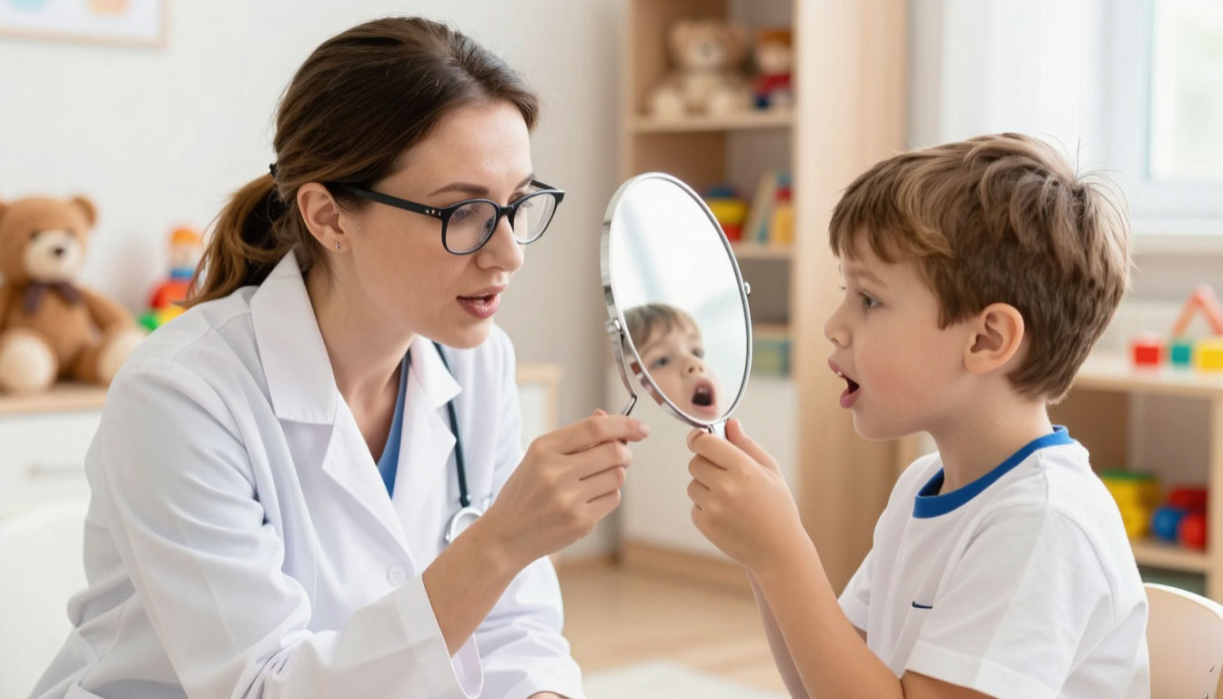 логопед в работе