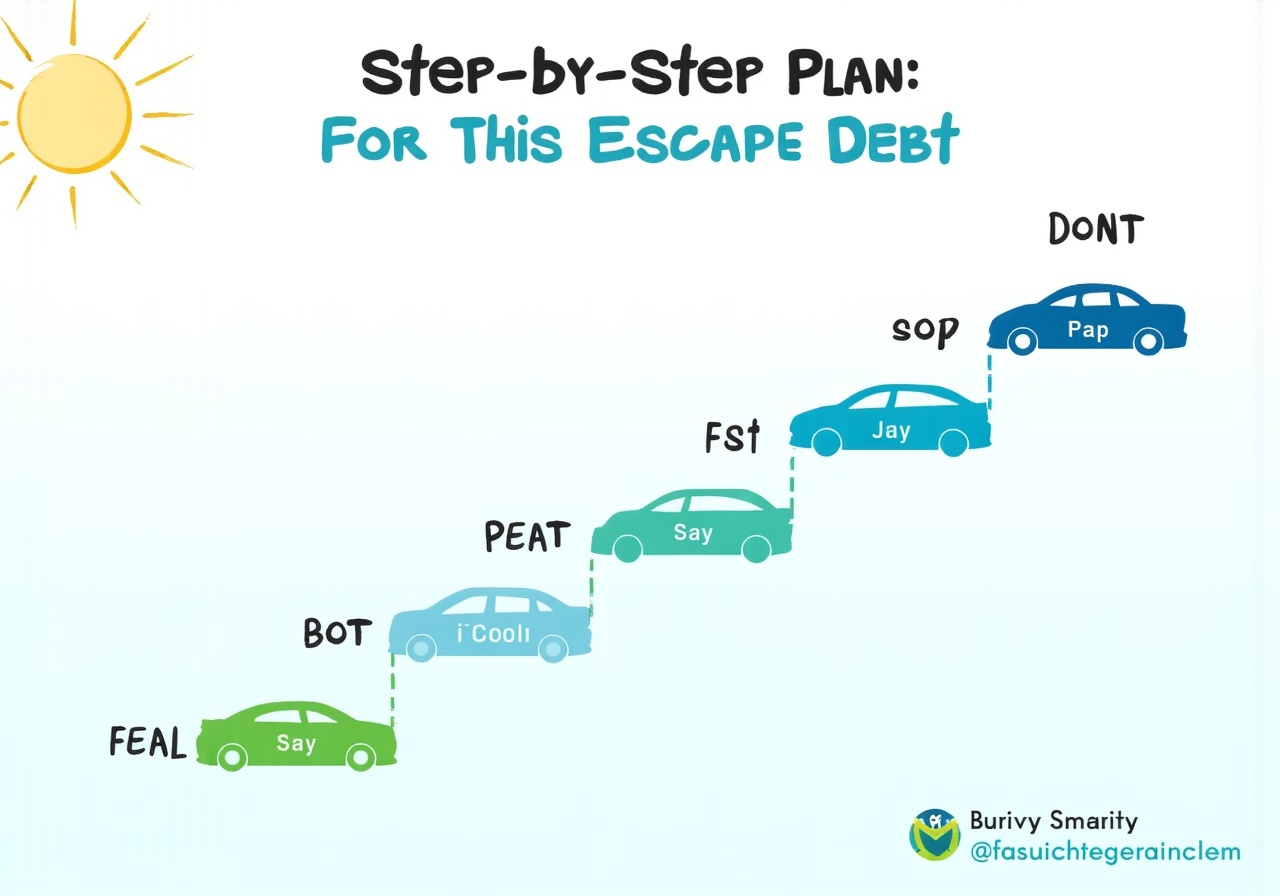 Как выбраться из долгов и кредитов: пошаговый план